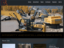 Tablet Screenshot of edstromconstruction.net